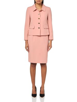 Women's Five Button Blazer & Skirt, 2pc Set