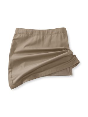 School Uniform Girls Blend Chino Skort Above Knee