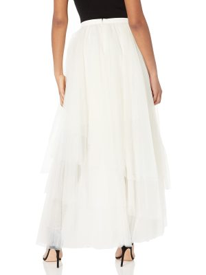 Women's Tiered Ruffle a Line Maxi Skirt