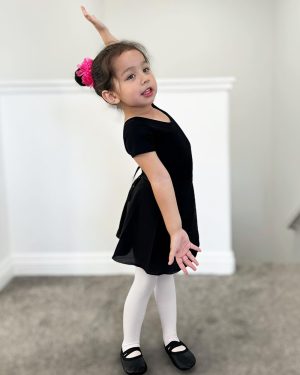 Girls Women Ballet Skirt Dance Wrap Skirt Chiffon Toddler Ballet Skirts