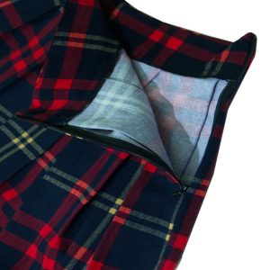 61kCTgZPmpL.jpg Women's Vintage A-line Printed Pleated Flared Midi Skirts