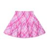 Girls and Toddlers Skirts Floral & Plaid Mini Skirt with Built-in Shorts