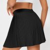 Women's Pleated Tennis Skirt with Shorts Underneath High Waisted Athletic Skorts with Pockets 2025 Golf Outfits