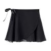 Girls Women Ballet Skirt Dance Wrap Skirt Chiffon Toddler Ballet Skirts