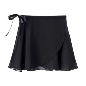 Girls Women Ballet Skirt Dance Wrap Skirt Chiffon Toddler Ballet Skirts