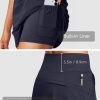 Golf Tennis Skirts for Women with Shorts High Waisted Tummy Control Womens Golf Tennis Pickleball Skirt Anti Slip