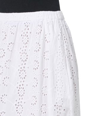 Women's Amelia Cotton Eyelet Mix Skirt