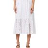 Women's Amelia Cotton Eyelet Mix Skirt