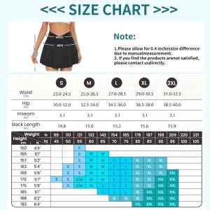 71JY-dWcWPL.jpg Women's 1 or 2 Pack Crossover Tennis Skirt with Pockets High Waisted Pleated Golf Skorts Built-in Shorts for 2025