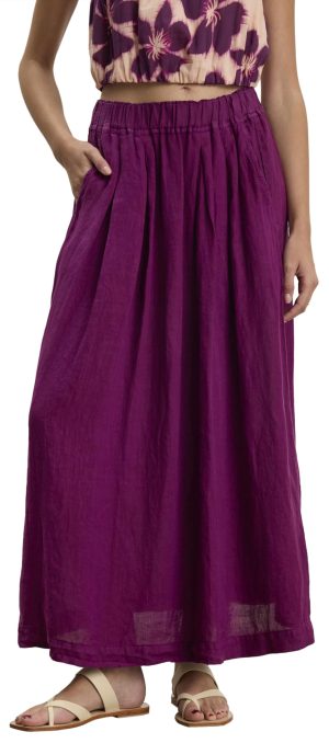 Women's Linda Woven Linen Skirt