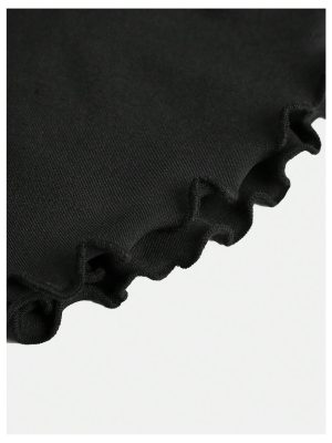 Girl's Summer Mini Skirts High Waisted Ruffle Layered Skirts Swing Flowy Skater Tennis Skirt