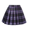Girls' Pleated Plaid Mini Skirt with Shorts Girl Uniform School Tennis Skater Skirts Skort 2T-14Y