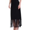 71ojlw9GhL.jpg Women's Crochet Fringe Maxi Skirt