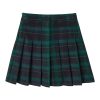 Womens Girls Pleated Tennis Skirts High Waisted A-line Skirt School Uniform Athletic Golf Skorts with Shorts,2T-4XL