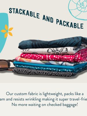 Sport Skirt with Pockets - Athletic Skirt with Sporty Tie and Velcro Fly Closure, Beach and Travel