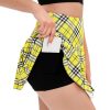 Tennis Skirts for Women Plaid Pleated Athletic Golf Skorts with Shorts Pockets, US XS - US XL