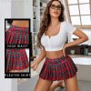 Skirts for Women Y2k Mini Skirt Casual Pleated Short Skirts Pleated Cheer Skirt