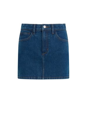 Women's The Denim Mid Rise Micro Mini Skirt