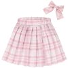 Girls Pleated Mini Skirt High Waist Tennis School Uniform Skirts 4-14 Years