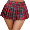 Skirts for Women Y2k Mini Skirt Casual Pleated Short Skirts Pleated Cheer Skirt
