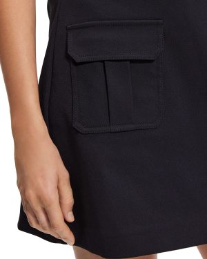 Women's Twill Pocket Mini Skirt