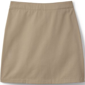 School Uniform Girls Blend Chino Skort Above Knee