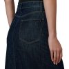 Women's The Eva High Rise Maxi Denim Skirt with Front Slit