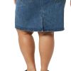 Women's Classic 5-Pocket Denim Skirt (Available in Plus Size)